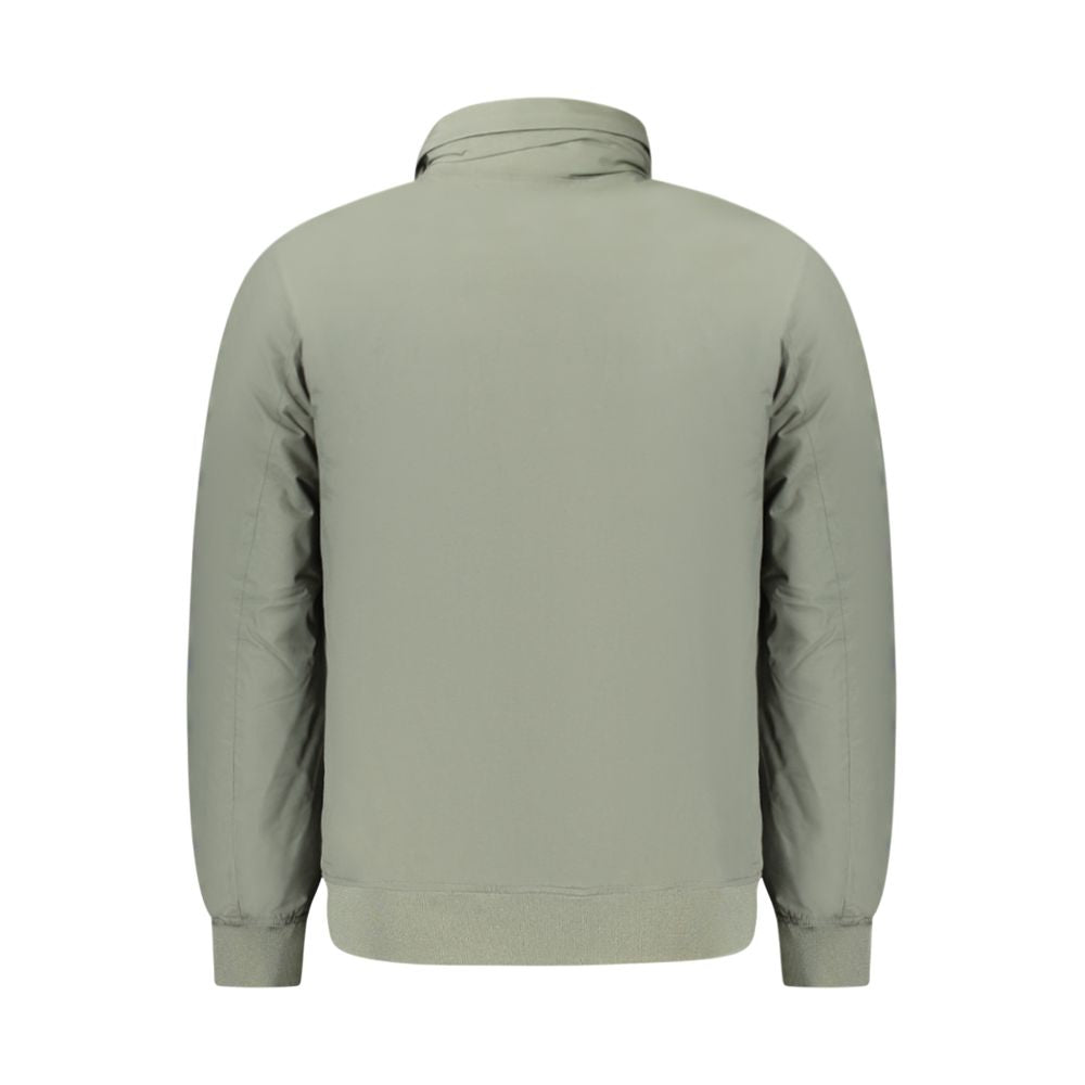 K-WAY Green Polyamide Men Jacket K-WAY