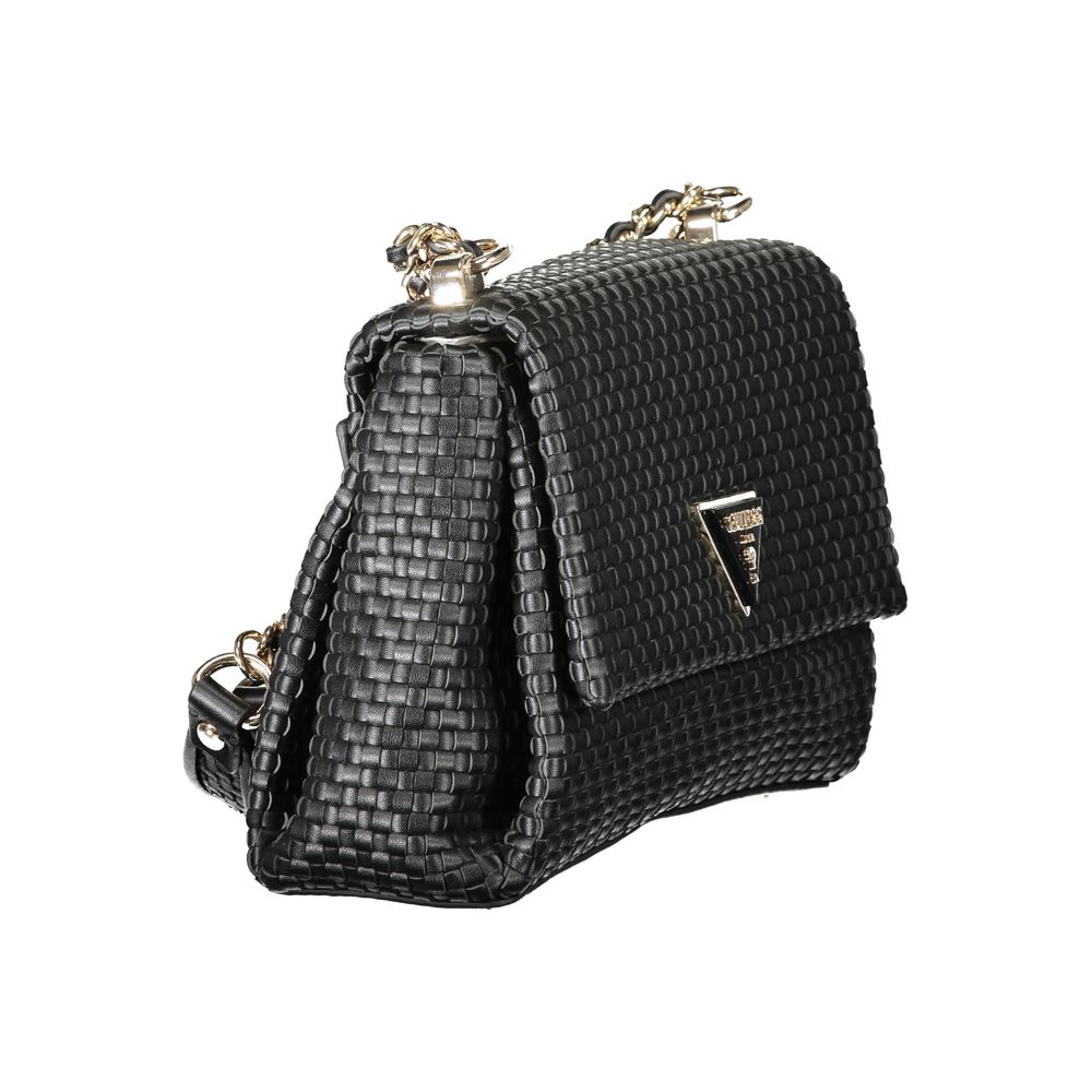 Guess Jeans Black Polyethylene Women Handbag Guess Jeans