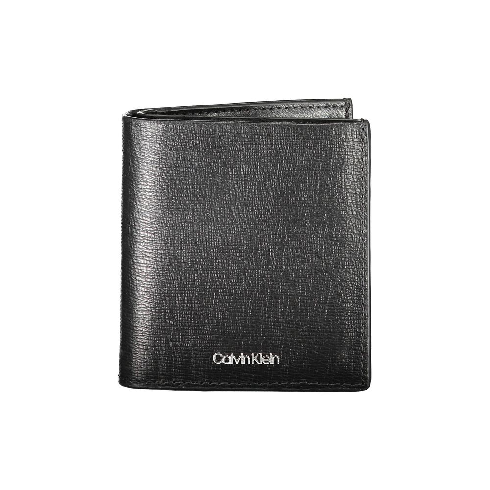 Calvin Klein Black Leather Men Wallet Calvin Klein