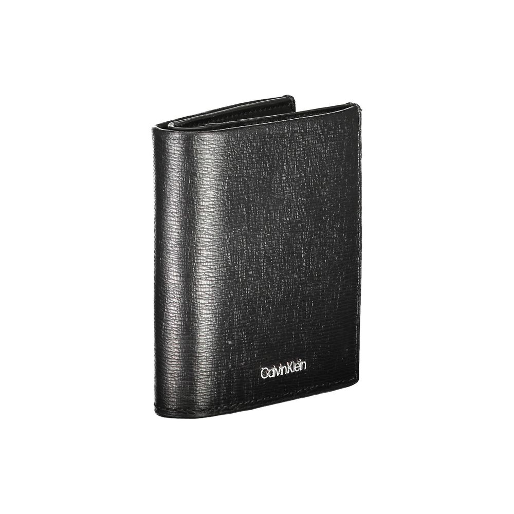 Calvin Klein Black Leather Men Wallet Calvin Klein