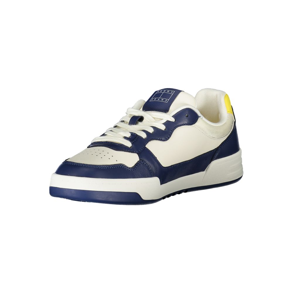 Tommy Hilfiger Blue Polyurethane Men Sneaker Tommy Hilfiger