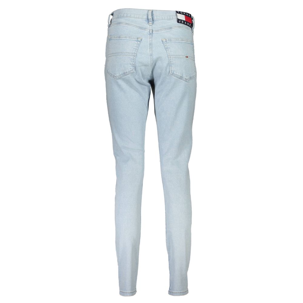 Tommy Hilfiger Light Blue Cotton Women Jean Tommy Hilfiger