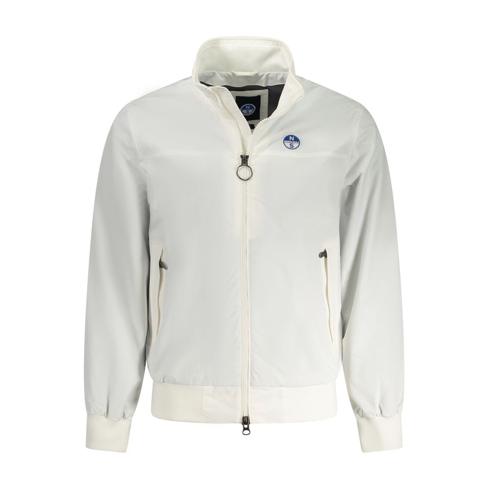 North Sails White Polyamide Jacket North Sails