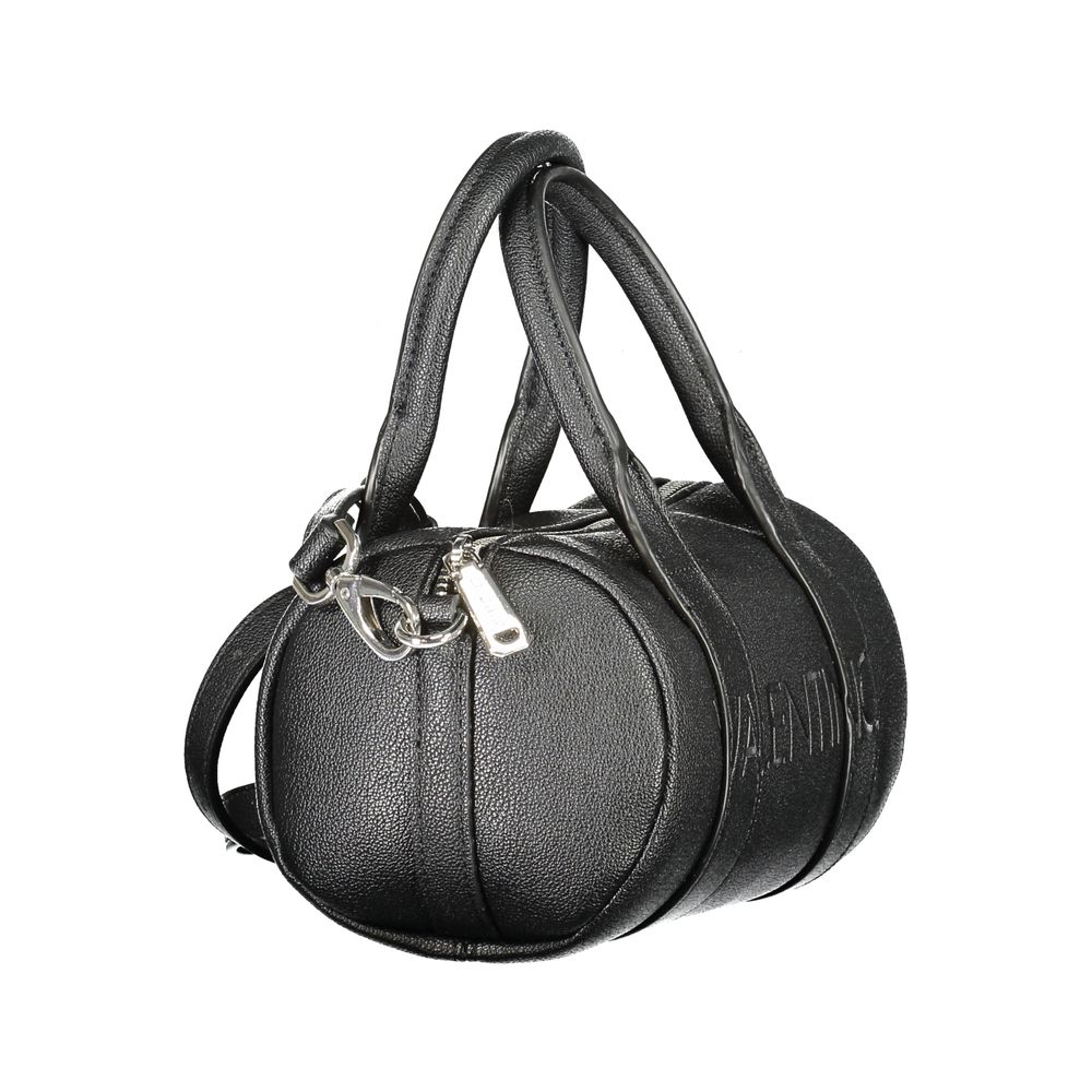 Mario Valentino Black Polyurethane Women Handbag Mario Valentino