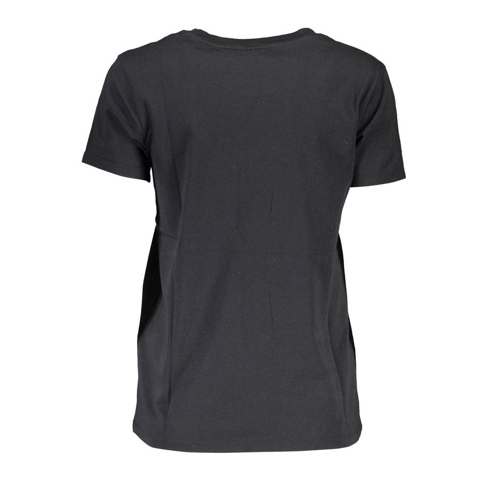 Levi's Black Cotton Women T-Shirt Levi's