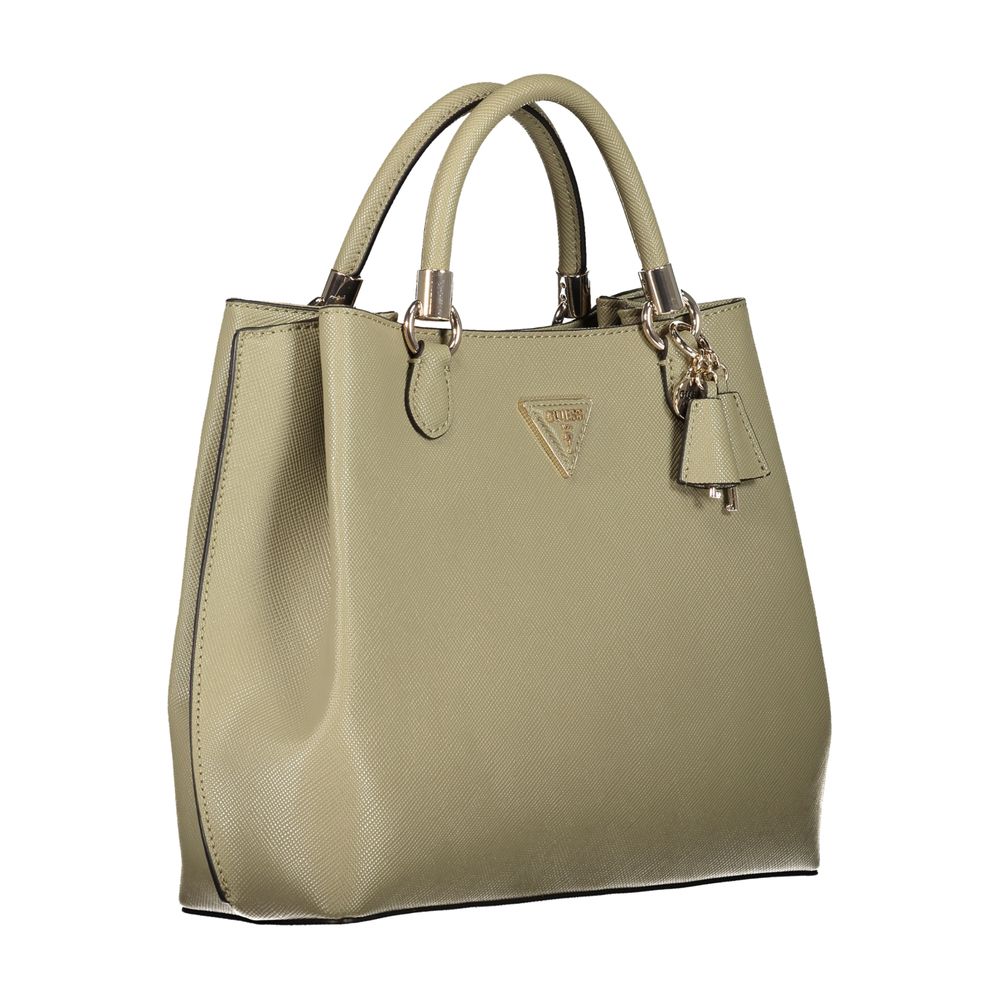 Guess Jeans Verde Poliuretano Women's Handbag Guess Jeans