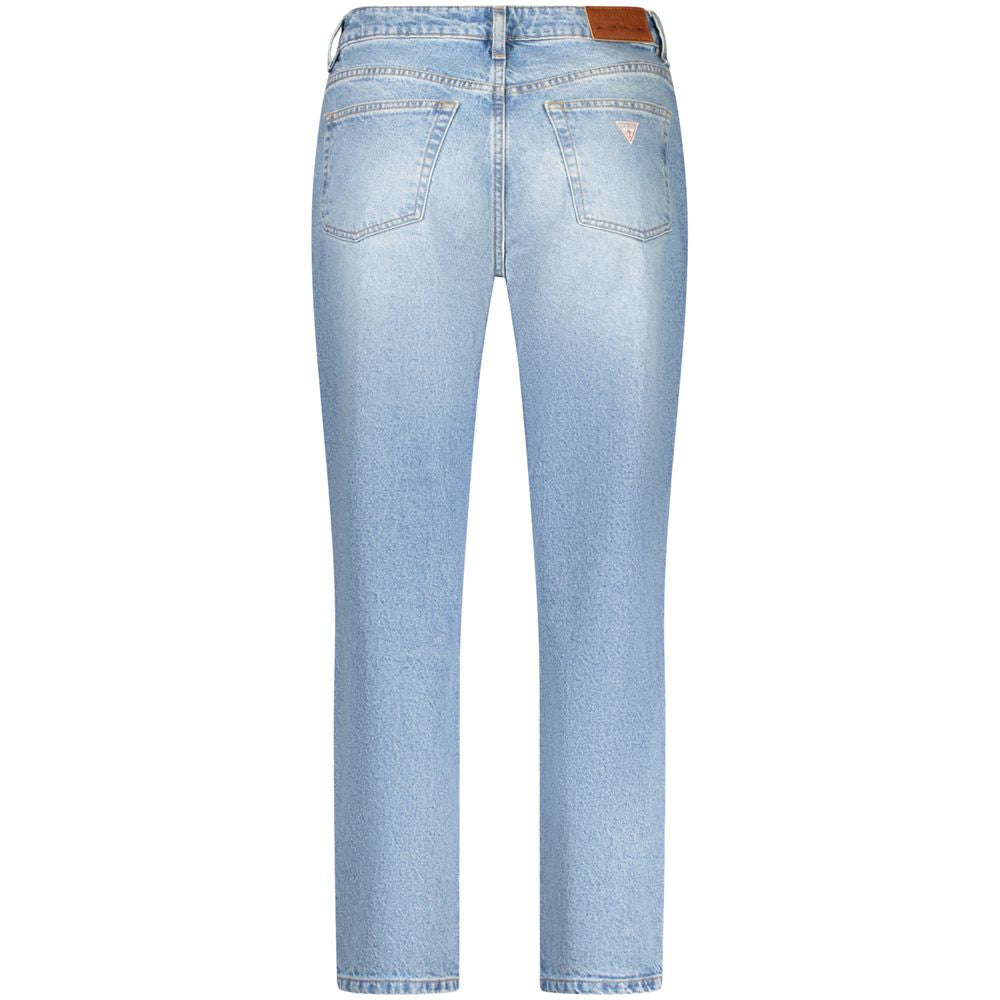 Guess Jeans Light Blue Cotton Women Jeans Guess Jeans