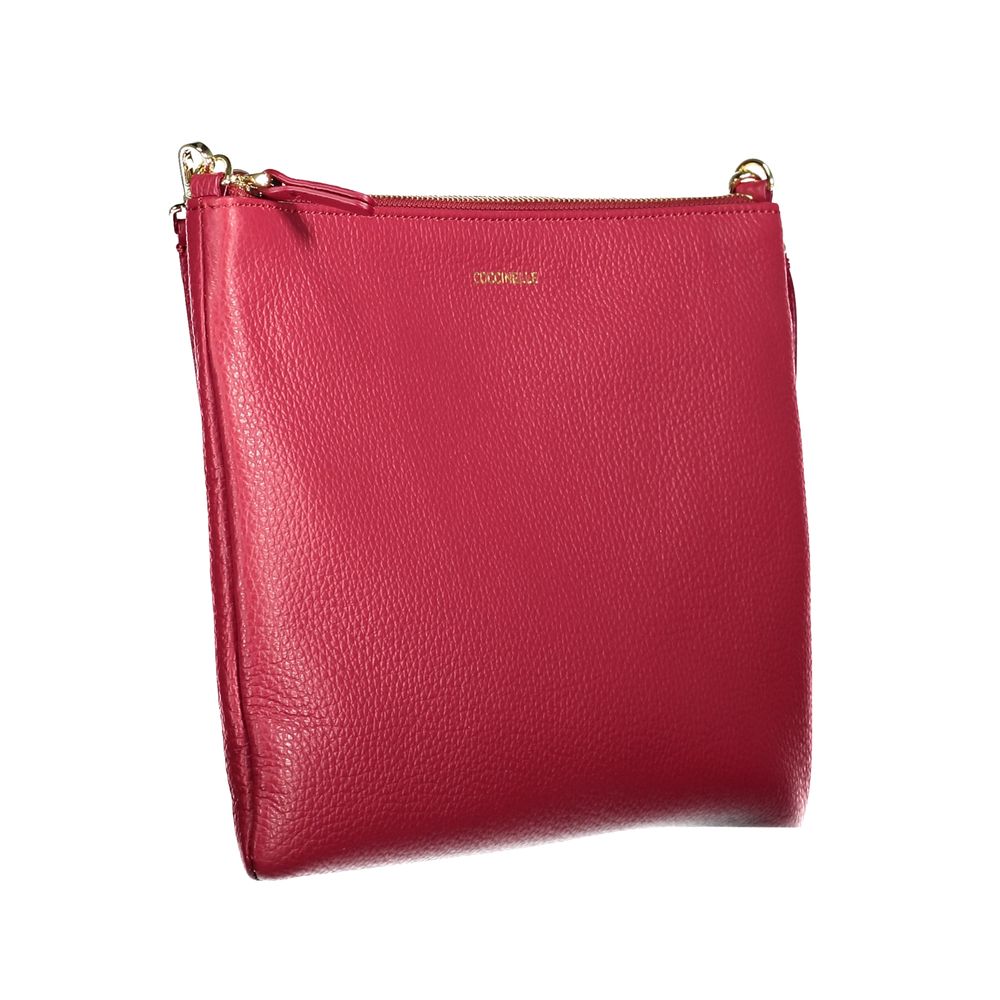 Coccinelle Red Leather Handbag Coccinelle