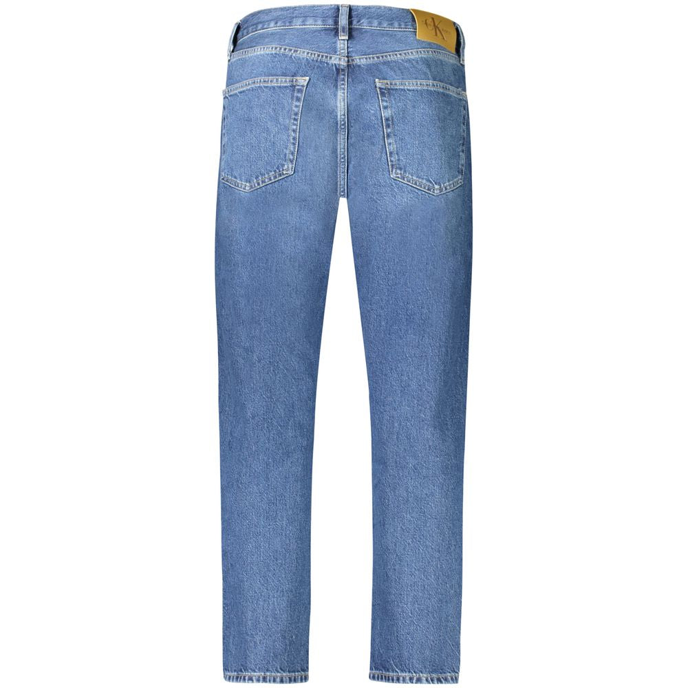 Calvin Klein Blue Cotton Men Jeans Calvin Klein