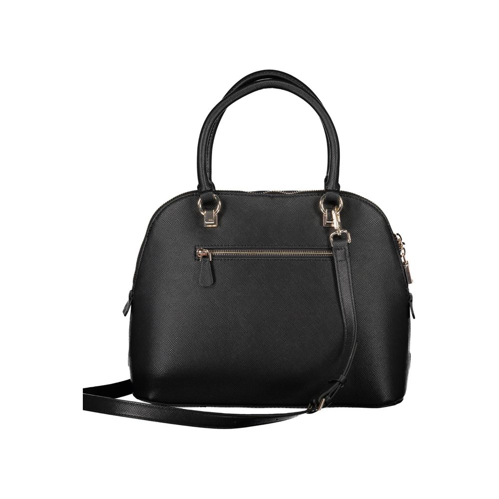 Guess Jeans Black Polyethylene Women Handbag Guess Jeans
