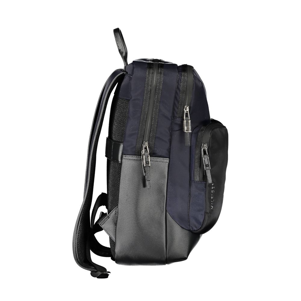Tommy Hilfiger Blue Polyethylene Men Backpack Tommy Hilfiger