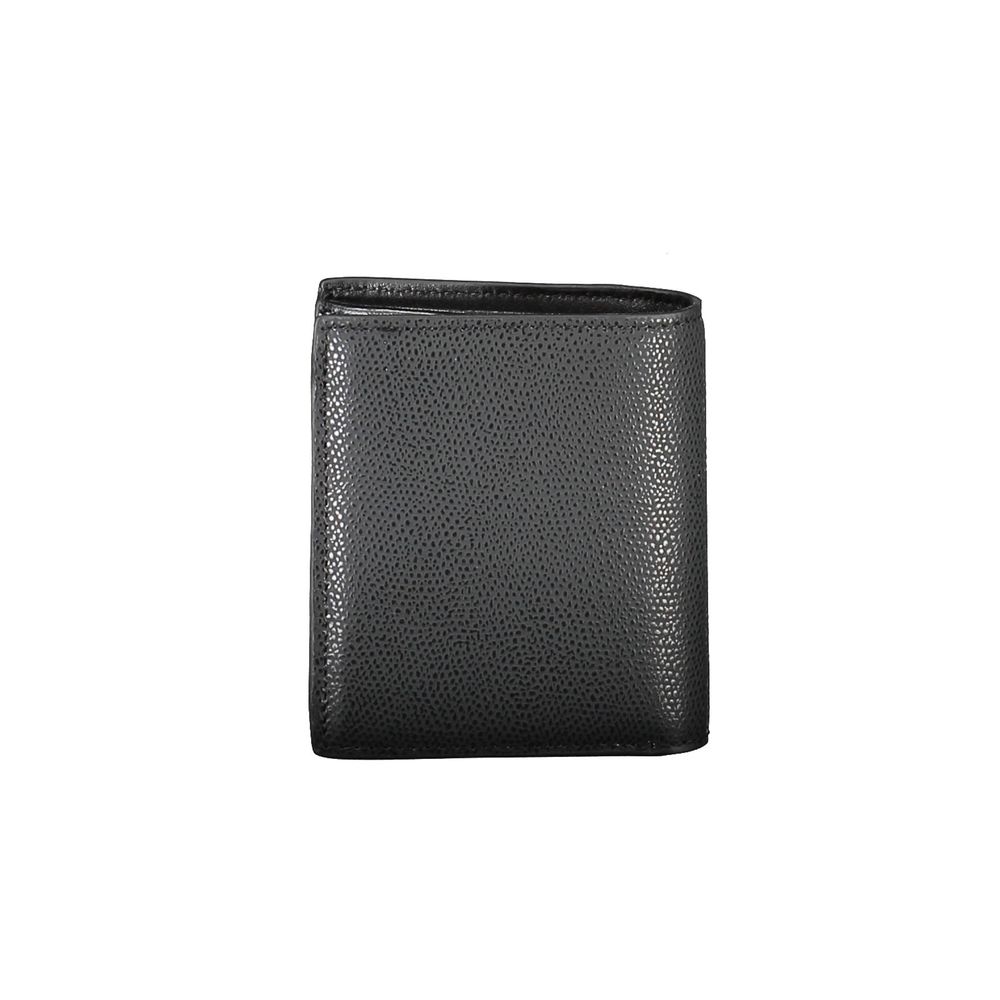 Tommy Hilfiger Black Leather Men Wallet Tommy Hilfiger