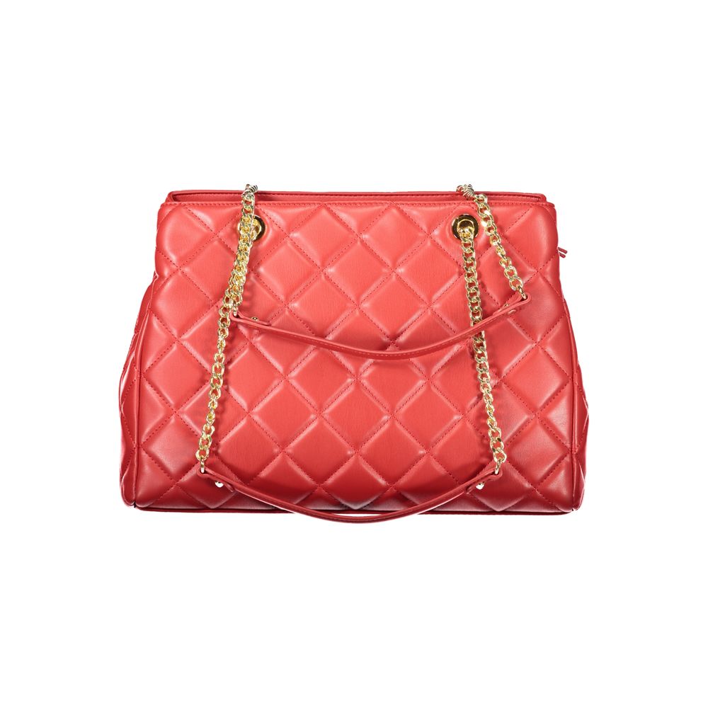 Mario Valentino Red Polyethylene Women Handbag Mario Valentino