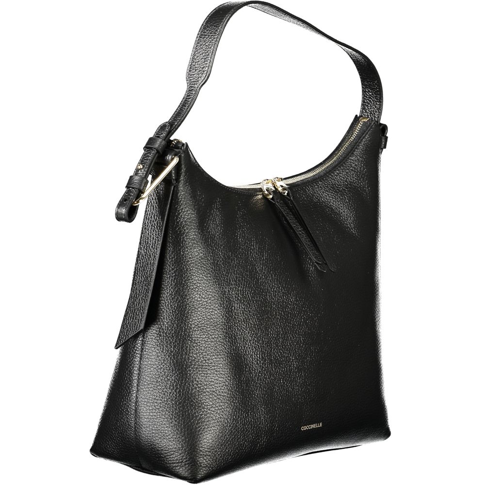 Coccinelle Black Leather Women Handbag Coccinelle