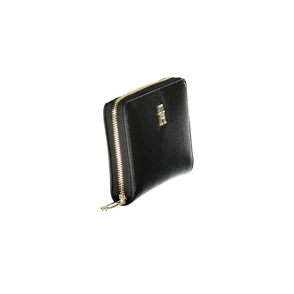 Tommy Hilfiger Black Polyethylene Women Wallet Tommy Hilfiger