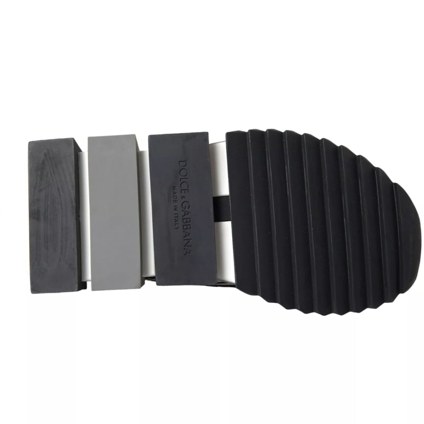 Dolce & Gabbana Black White Slip On Sorrento Sneakers Shoes Dolce & Gabbana