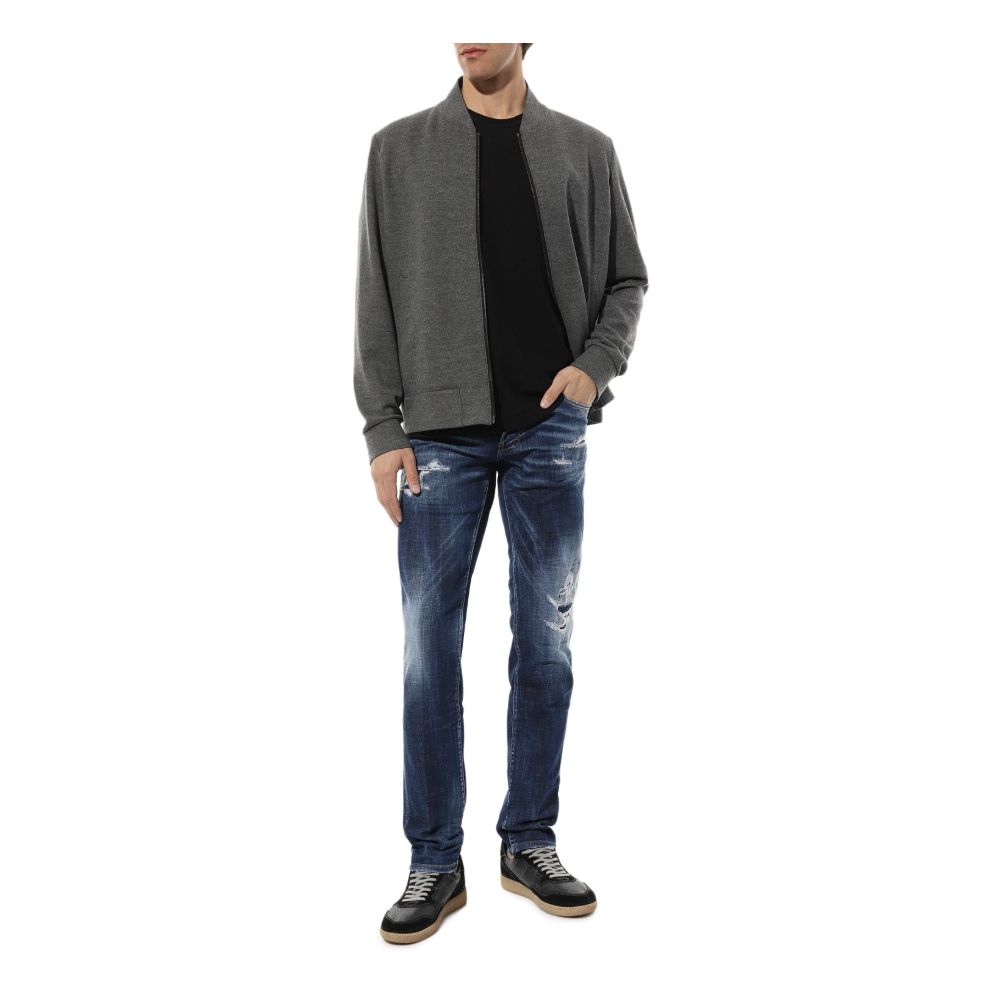 Dsquared² Blue Cotton Jeans & Pant Dsquared²