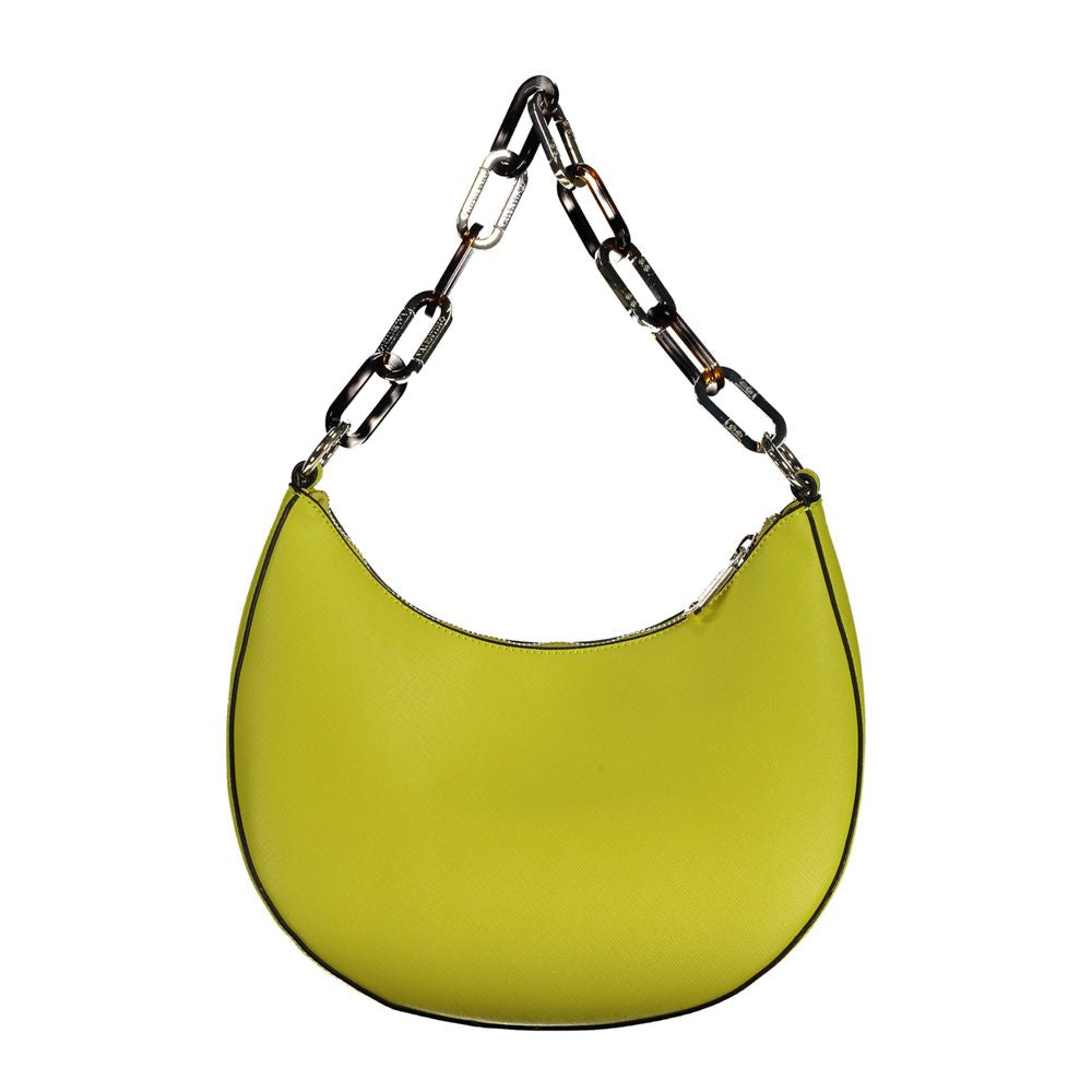 Mario Valentino Yellow Polyethylene Women Handbag Mario Valentino