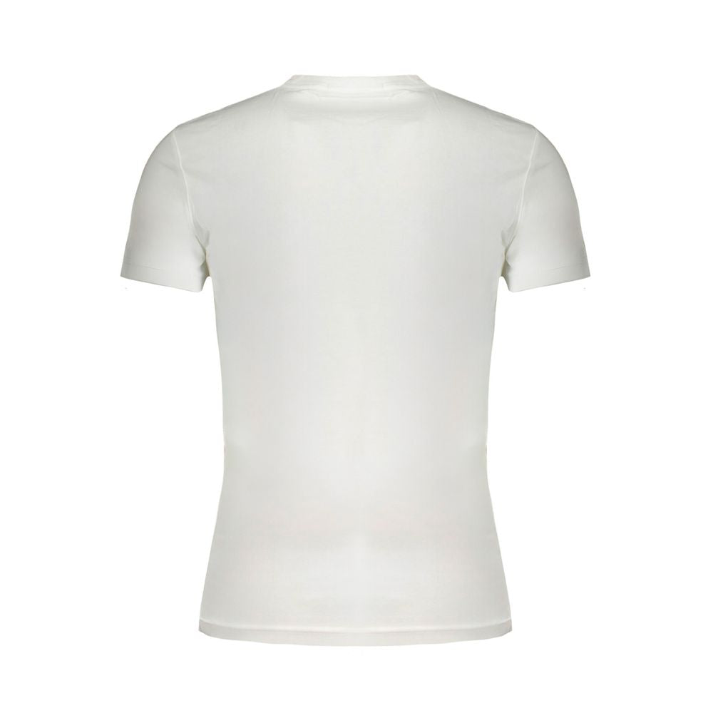 Calvin Klein White Cotton T-Shirt Calvin Klein