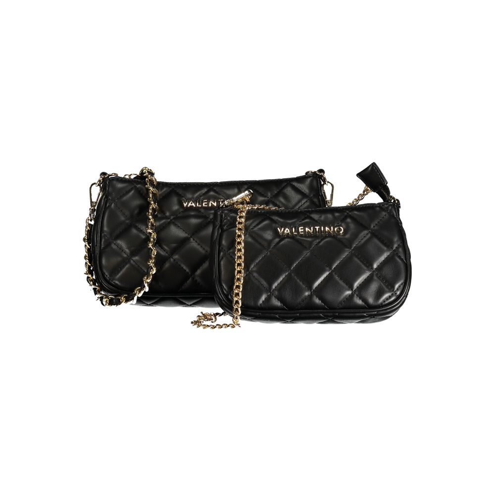Mario Valentino Black Polyethylene Handbag Mario Valentino