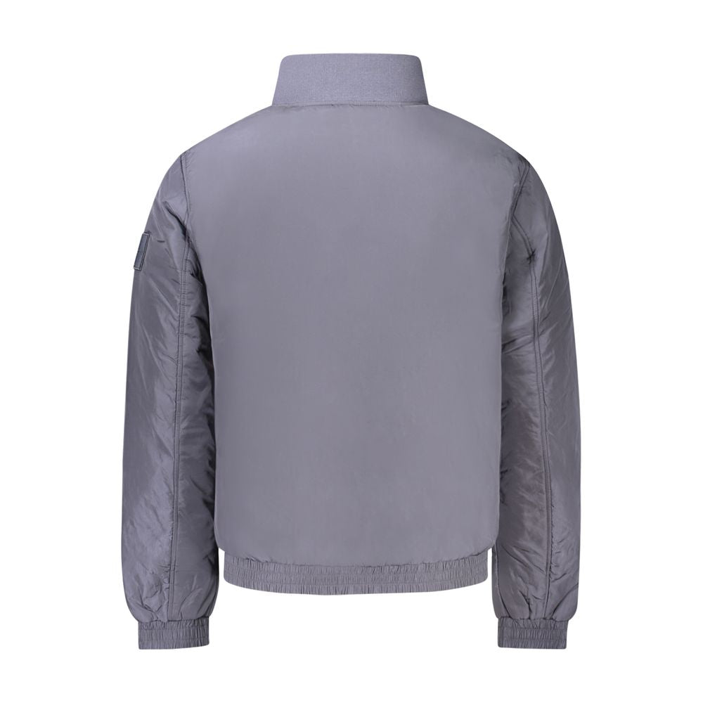 Calvin Klein Blue Polyamide Men Jacket Calvin Klein