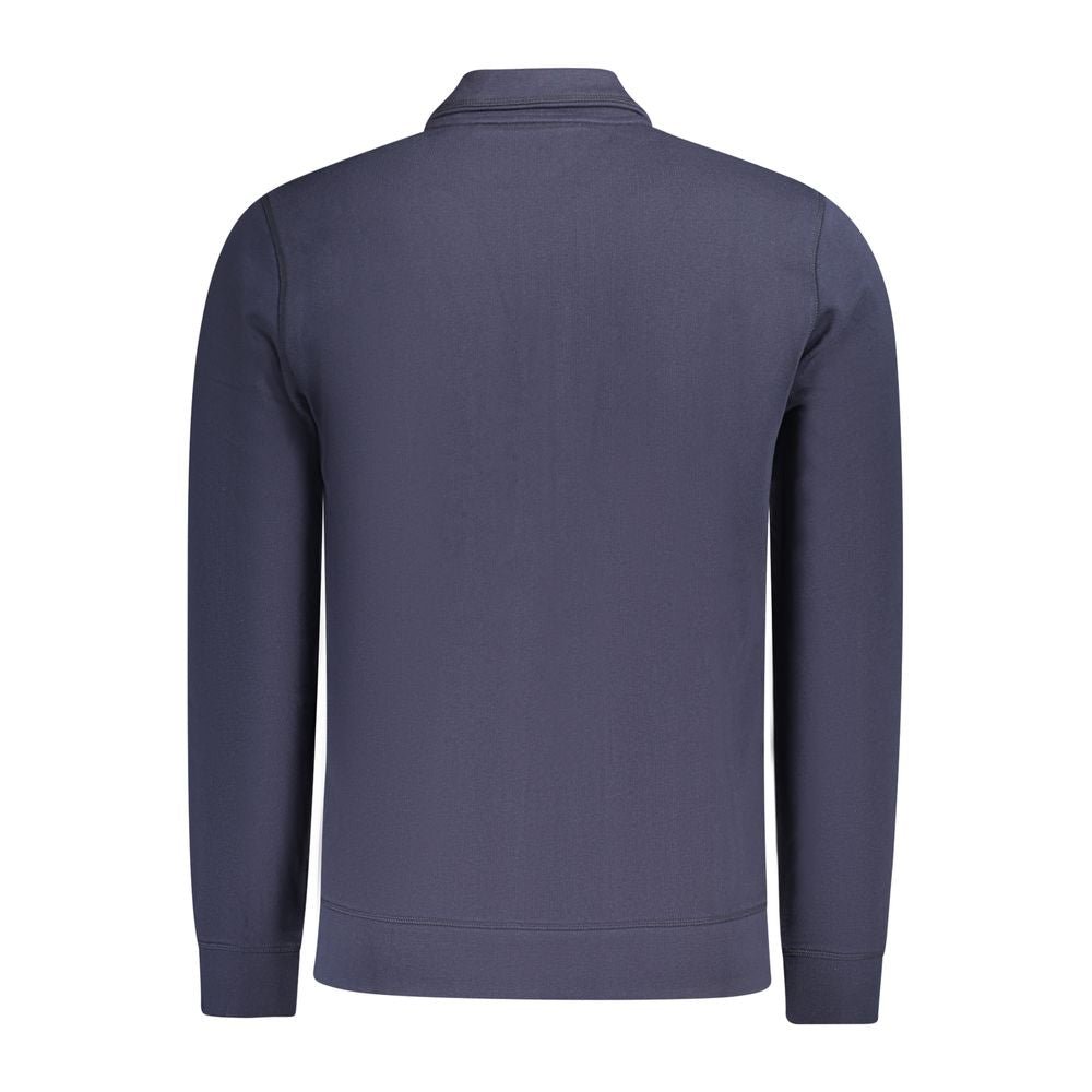 Hugo Boss Blue Cotton Sweater Hugo Boss