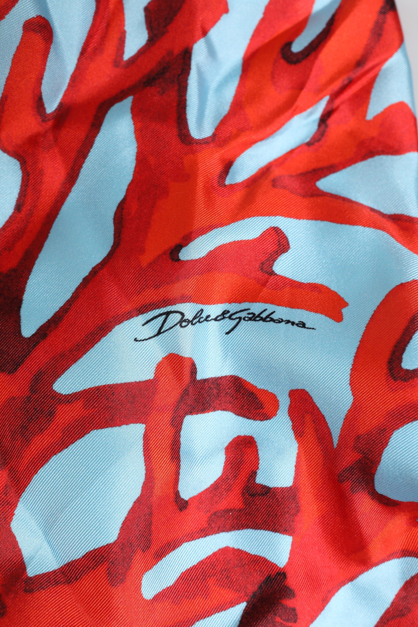 Dolce & Gabbana Blue Red Coral Print Wrap Robe Coat Jacket Dolce & Gabbana