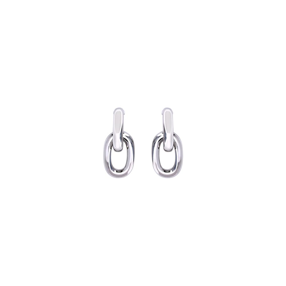 Rabanne Double XL Link Earrings Rabanne