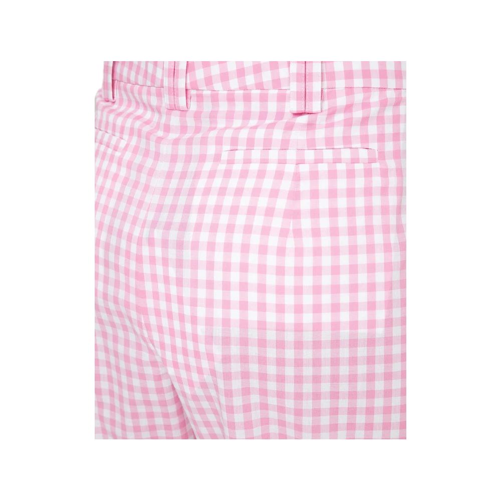 Balmain Pink Cotton Jeans & Pant Balmain
