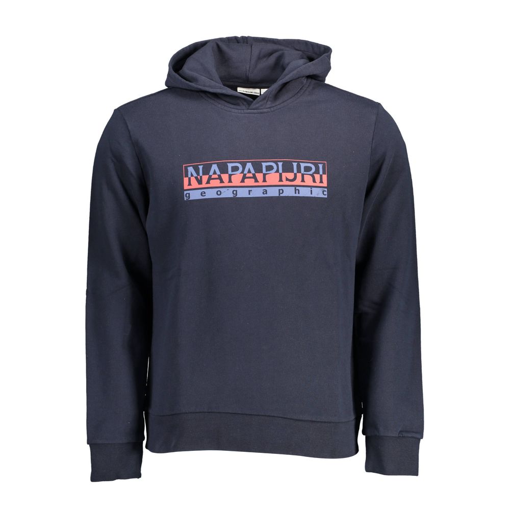 Napapijri Blue Cotton Men's Sweater Napapijri