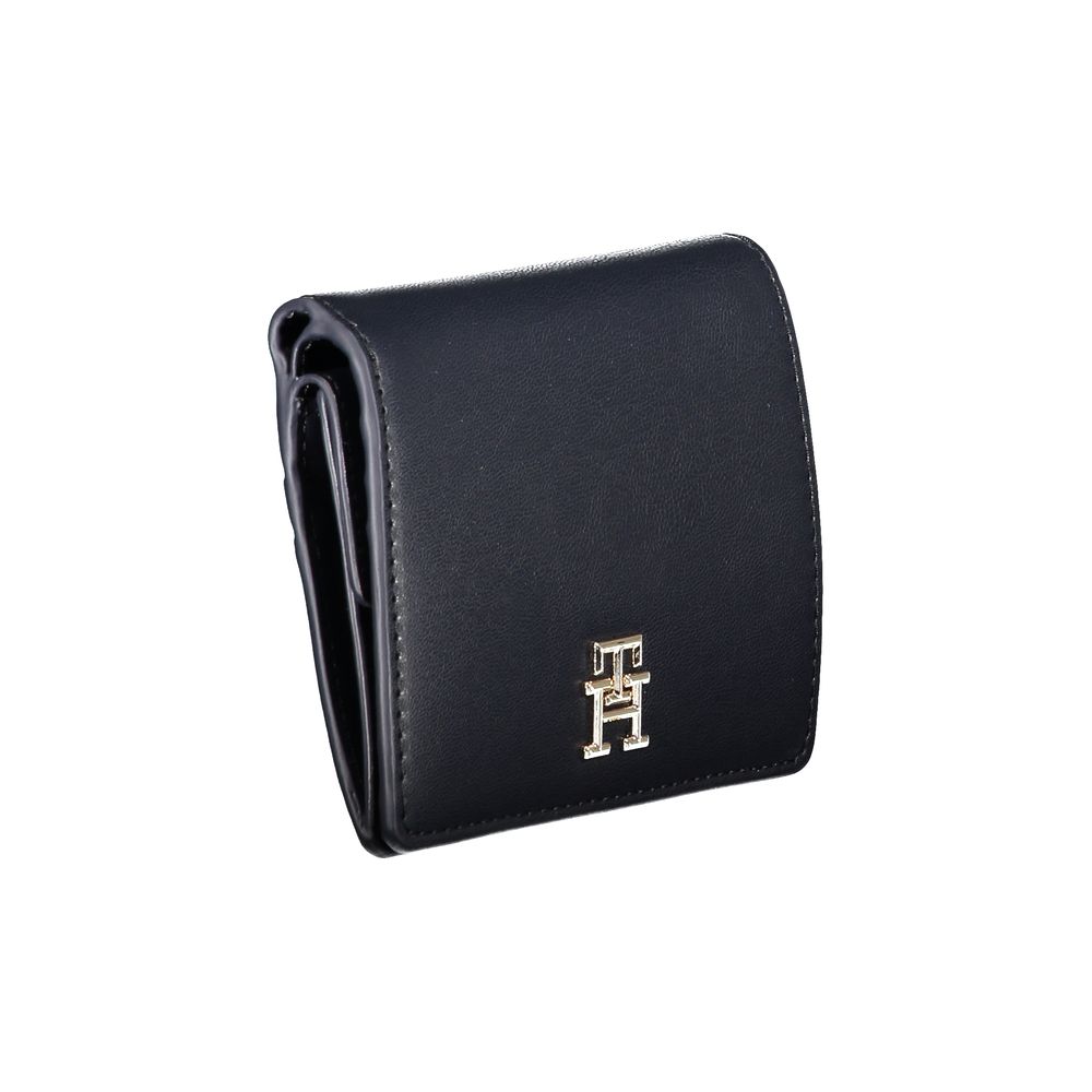 Tommy Hilfiger Blue Polyurethane Women Wallet Tommy Hilfiger