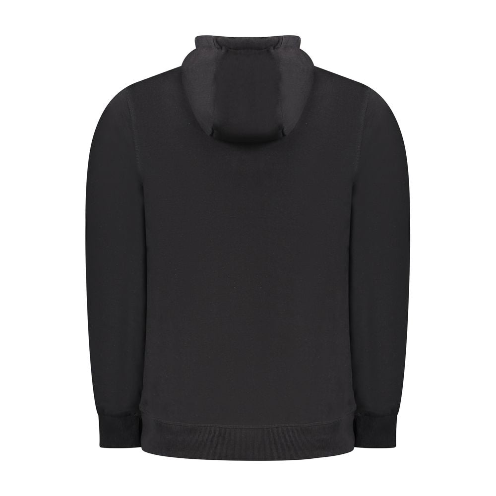 North Sails Black Cotton Men Sweater North Sails