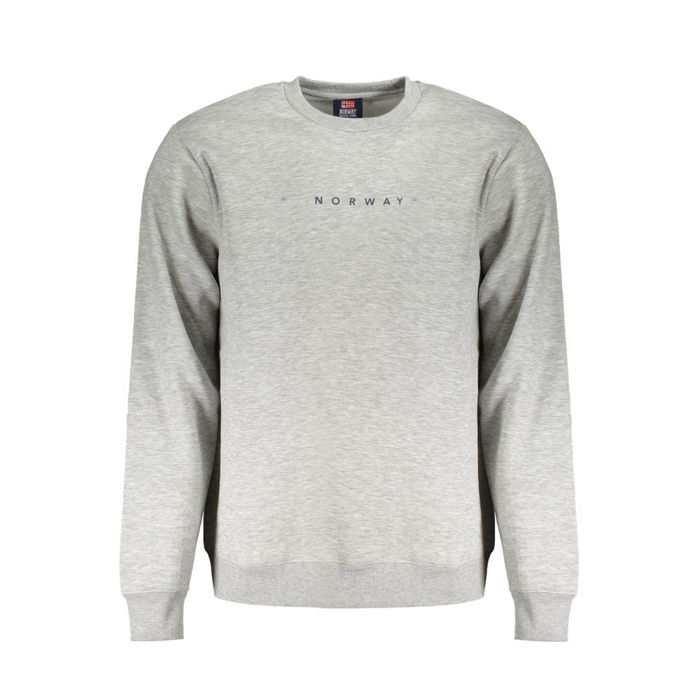 Norway 1963 Gray Cotton Men Sweater Norway 1963