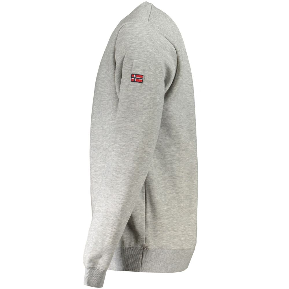 Norway 1963 Gray Cotton Men Sweater Norway 1963