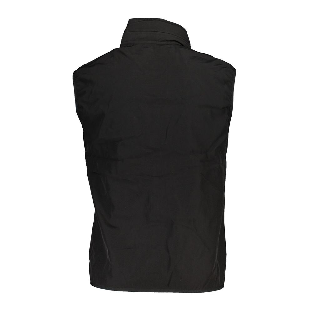 Scuola Nautica Black Polyester Jacket Scuola Nautica
