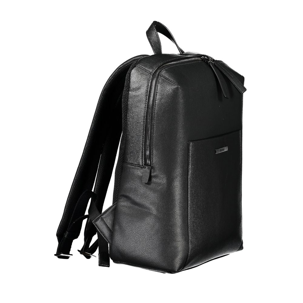 Calvin Klein Nero Polyester Men Backpack Calvin Klein