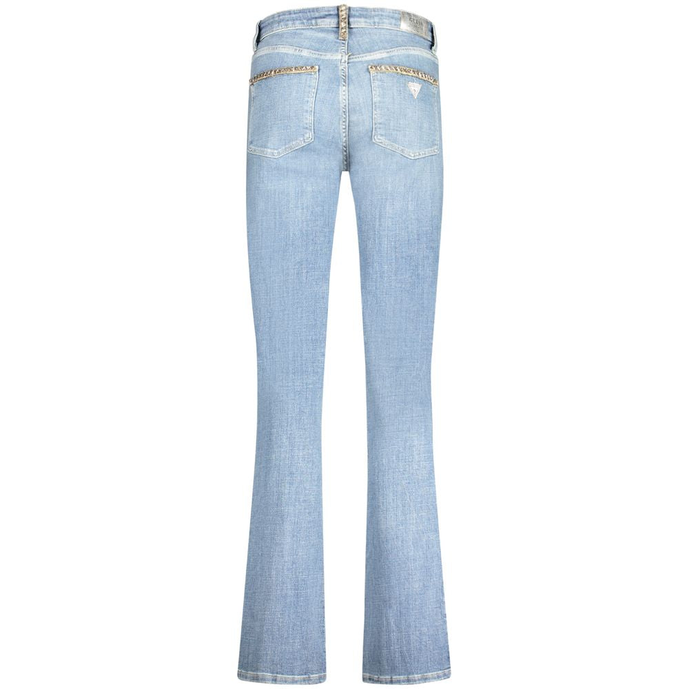 Guess Jeans Light Blue Cotton Women Jeans Guess Jeans