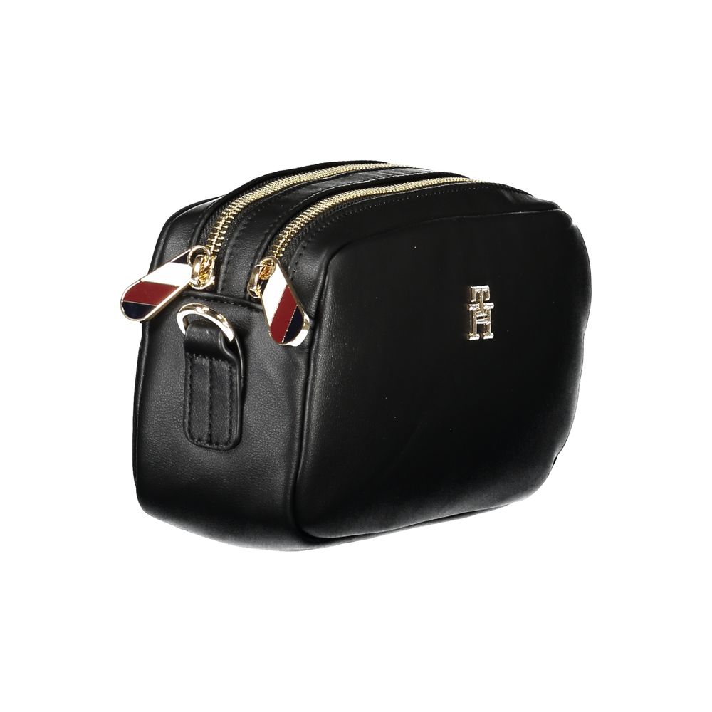 Tommy Hilfiger Black Polyester Women Handbag Tommy Hilfiger