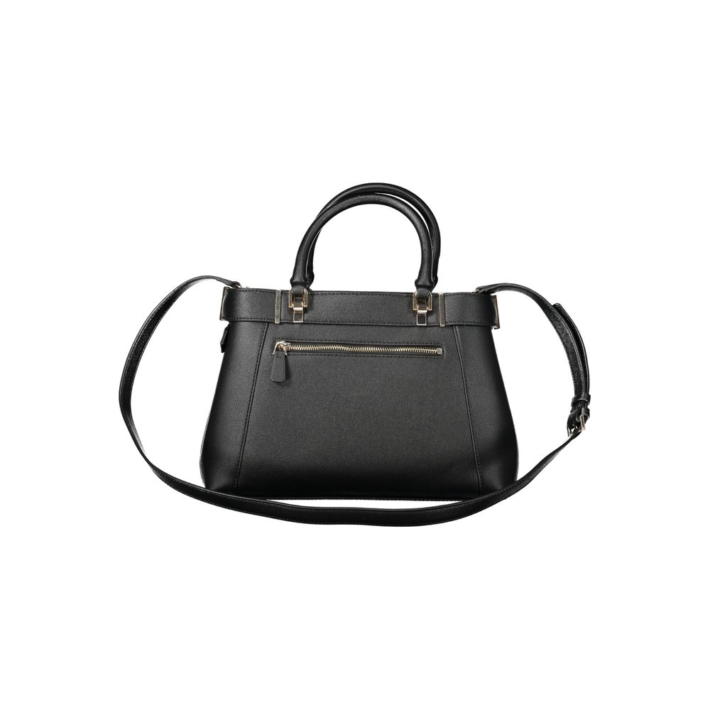 Guess Jeans Black Polyethylene Women Handbag Guess Jeans