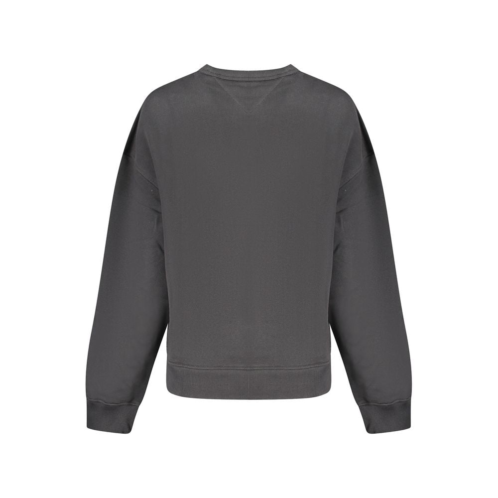 Tommy Hilfiger Black Cotton Women Sweatshirt Tommy Hilfiger