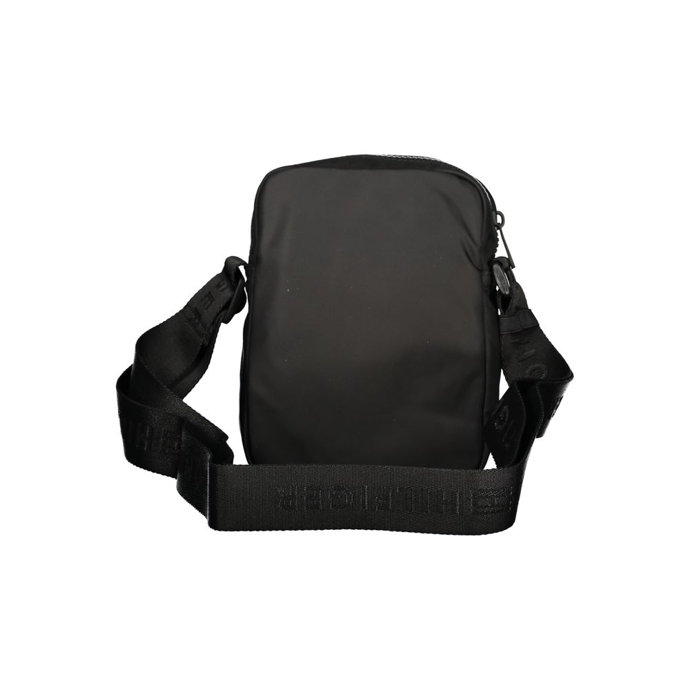 Tommy Hilfiger Black Recycled Polyester Men Shoulder Bag Tommy Hilfiger