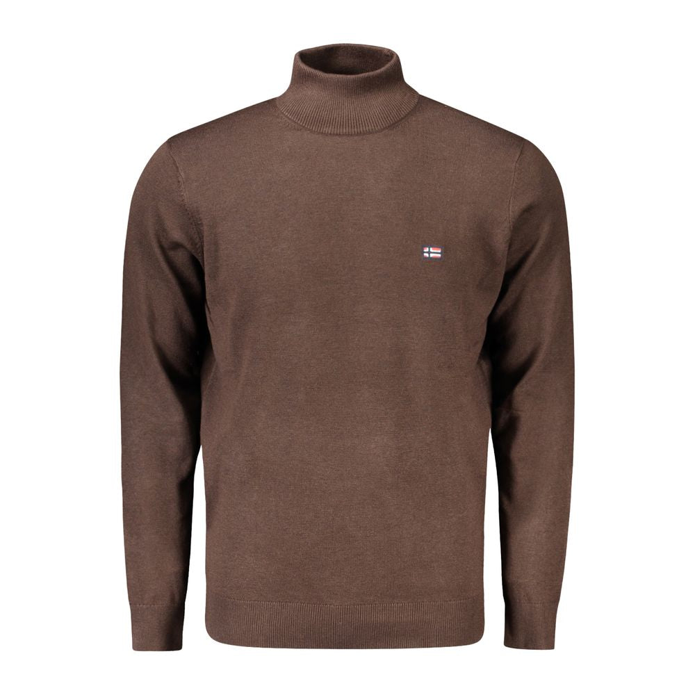 Norway 1963 Brown Polyamide Men Sweater Norway 1963