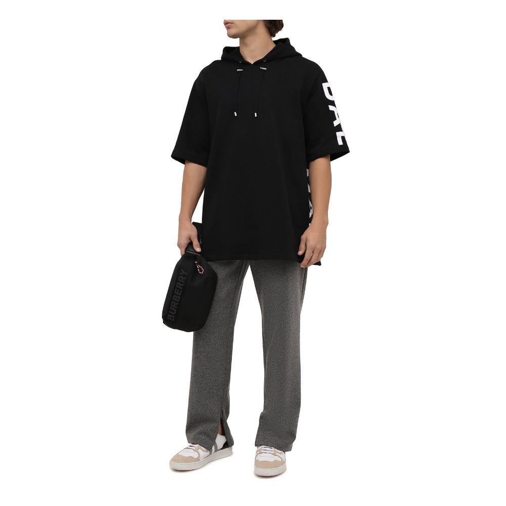 Balmain Black Cotton Sweater Balmain