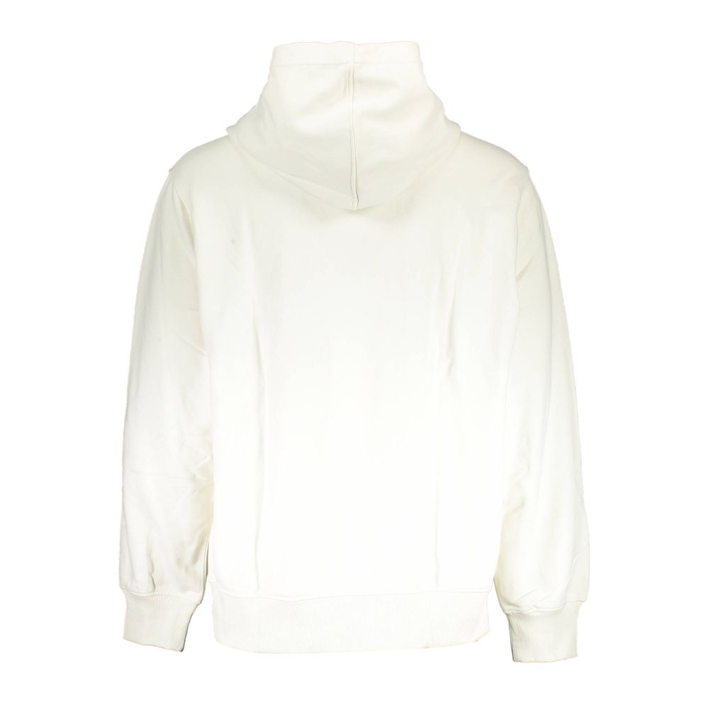 Calvin Klein White Cotton Men Sweater Calvin Klein