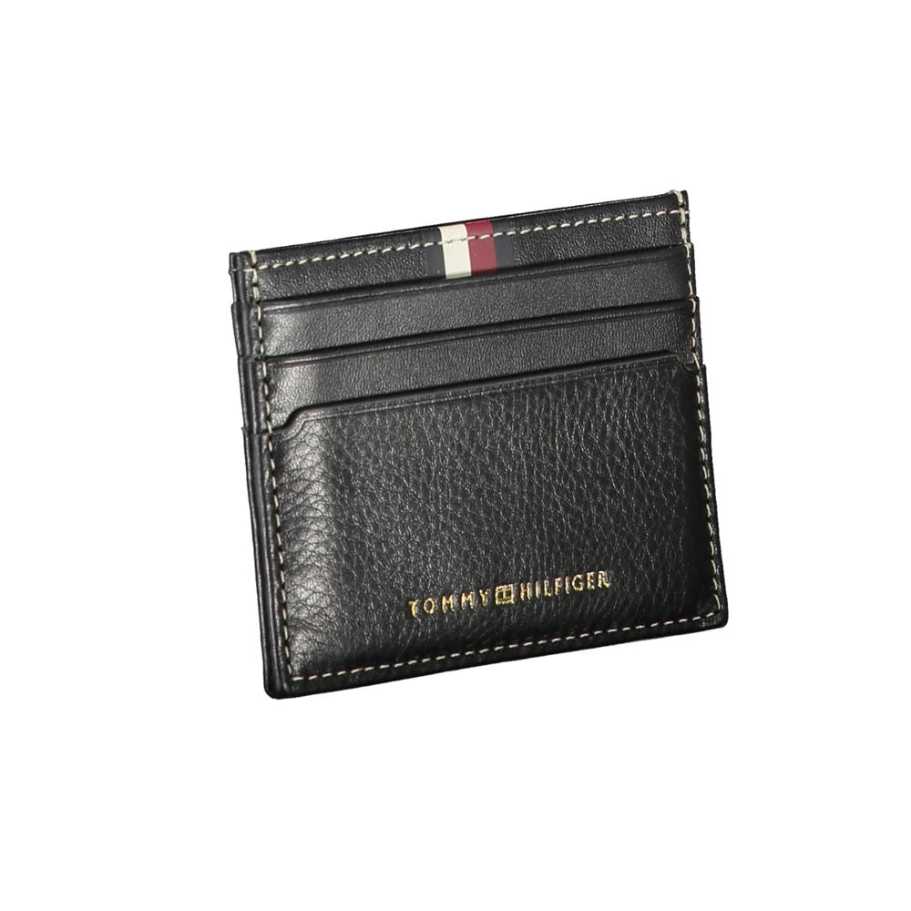 Tommy Hilfiger Nero Leather Mens Wallet Holder Tommy Hilfiger