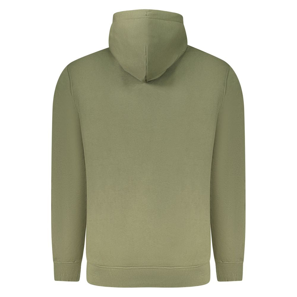 Tommy Hilfiger Green Cotton Men Sweater Tommy Hilfiger