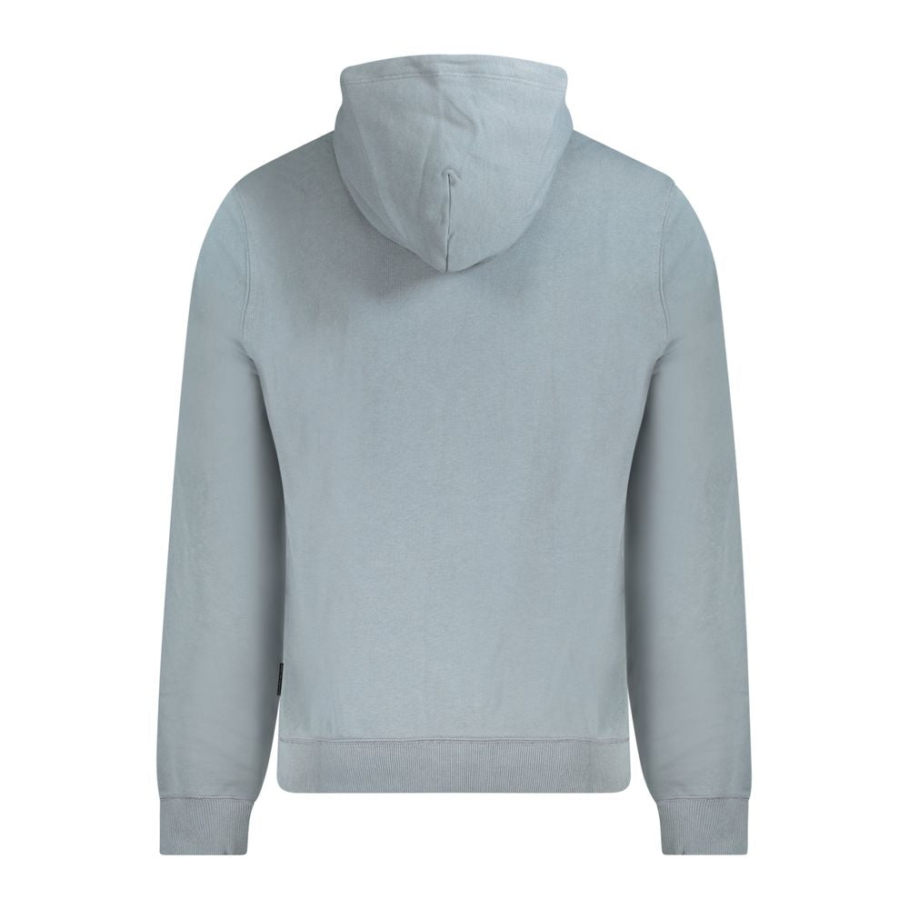 Napapijri Gray Cotton Men Sweater Napapijri