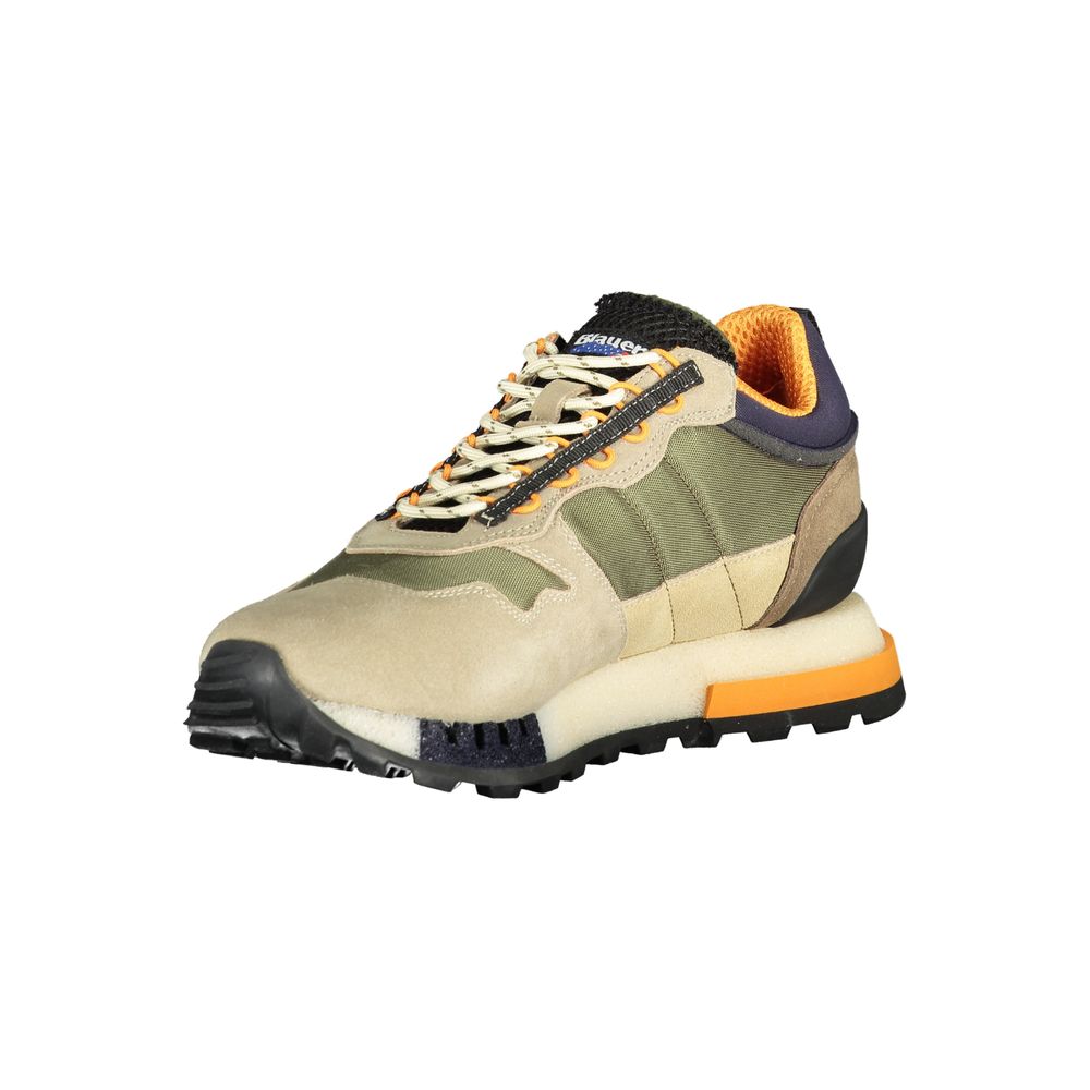 Blauer Green Polyethylene Men Sneaker Blauer