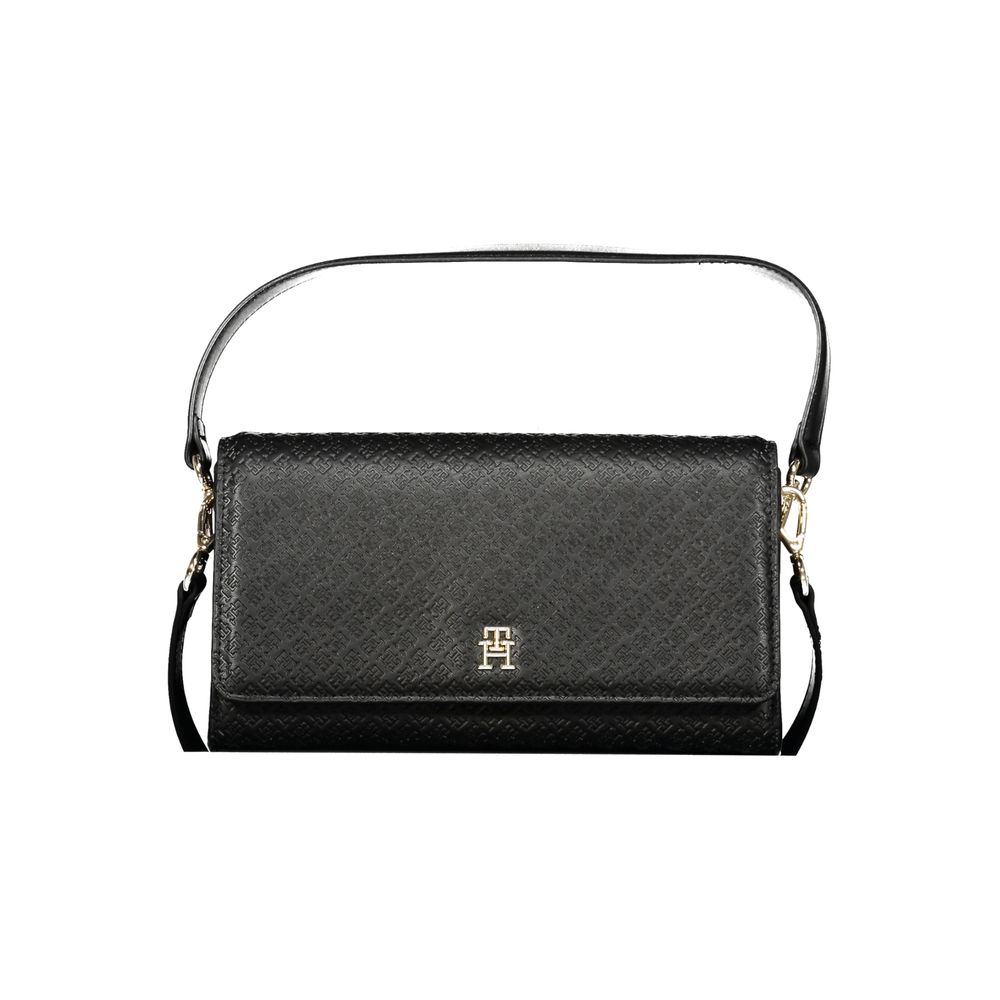 Tommy Hilfiger Black Polyethylene Women Handbag Tommy Hilfiger