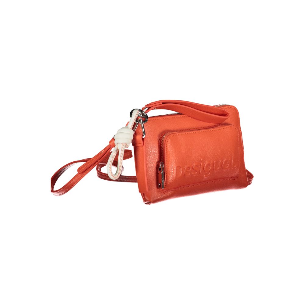 Desigual Pink Polyethylene Handbag Desigual